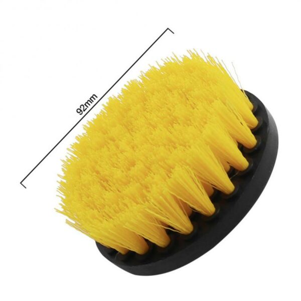 Borrborstarfäste Power Scrubber Wash Rengöringsborstar Verktygssats med förlängning för rena bilhjul - Bild 2