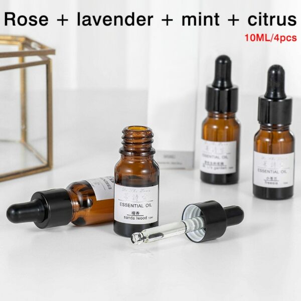 Ny Volcanic Flame Aroma Diffuser eller eterisk olja 360ml. USB Bärbar luftfuktare med rökring effekt. Nattljuslampa - Bild 9