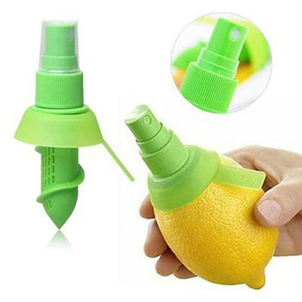 Smart sätt att kunna spraya saften direkt ur din citrusfrukt.