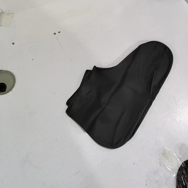1 uppsättning regnstövlar i latex för utomhusbruk Vattentätt skoskydd som kan återanvändas för att förhindra regn. Flera färger att välja mellan, hållbar - Bild 8