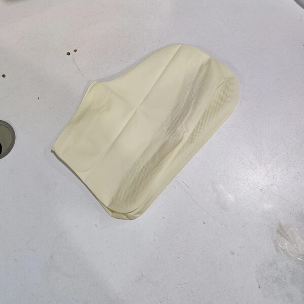 1 uppsättning regnstövlar i latex för utomhusbruk Vattentätt skoskydd som kan återanvändas för att förhindra regn. Flera färger att välja mellan, hållbar - Bild 4