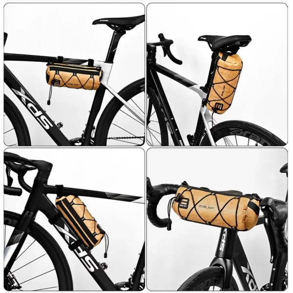 ESLNF CykelBag med Stor Kapacitet. Vattentät Multifunktionell Mountainbikeväska, Cykeltillbehör - Bild 5
