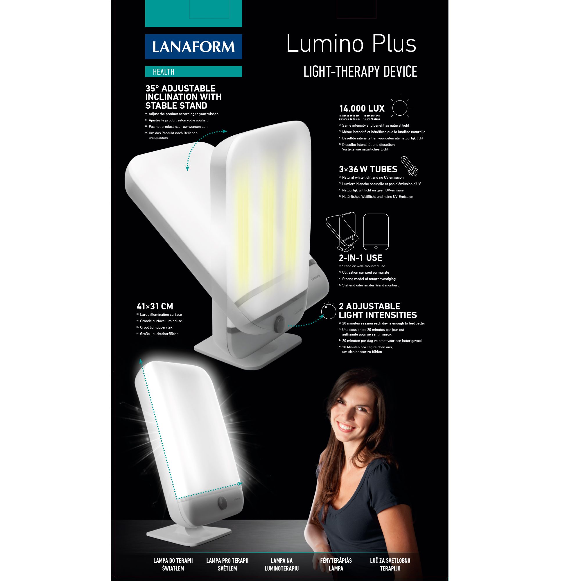 Ljusterapilampa Lumino Plus - Bild 6