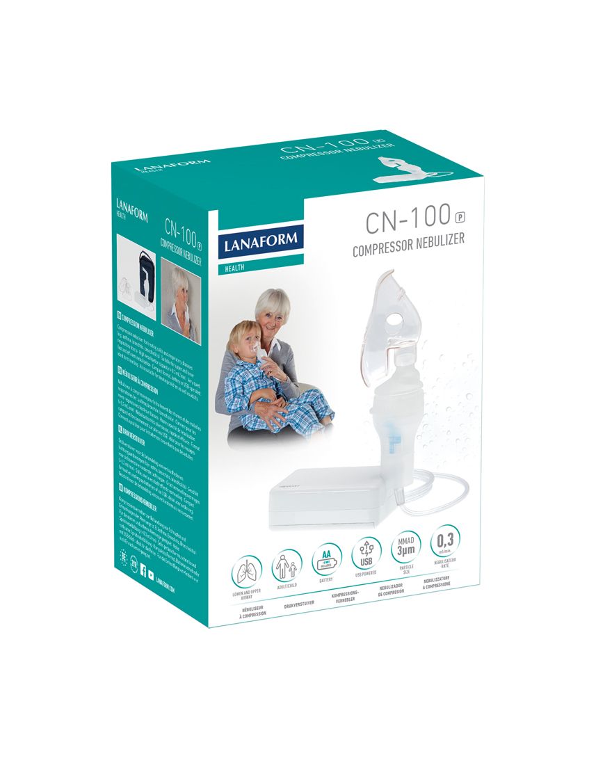Nebulisator/Luftvägsrenare Nebolizer CN-100P Lanaform - Bild 7