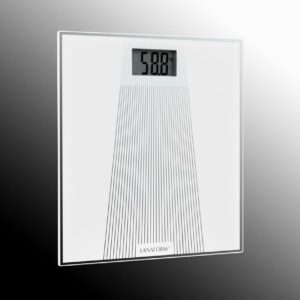 Badrumsvåg vit PDS-100 Lanaform